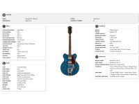 Gretsch G2622T STRML CB DC DENM Gretsch G2622T STRML CB DC DENM